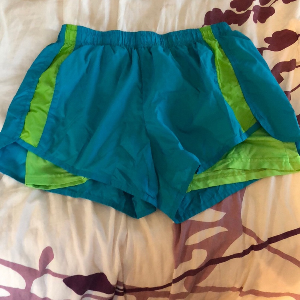 Blue Running Shorts